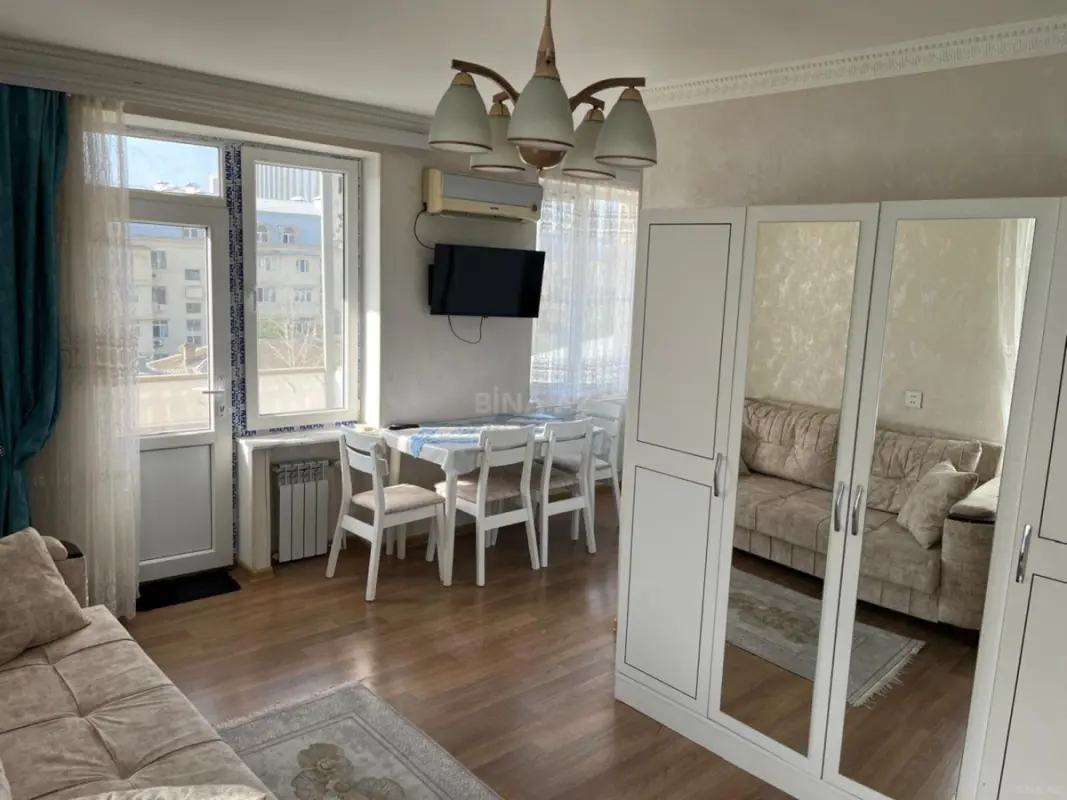 Kirayə verilir 1 otaqlı mənzil 35 m²