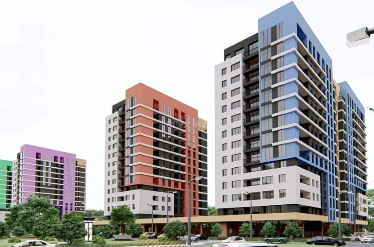 Satılır 1 otaqlı mənzil 68.4 m²