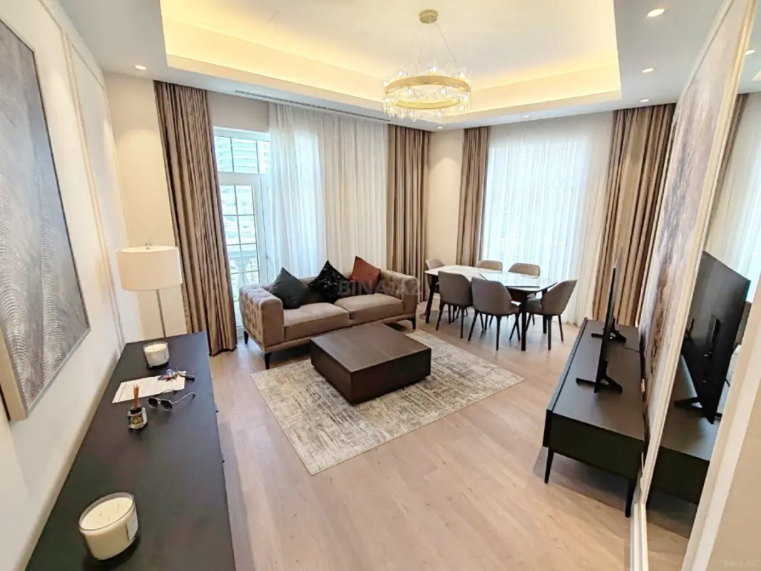 Kirayə verilir 3 otaqlı mənzil 120 m²