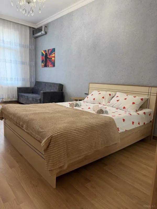 Kirayə verilir 1 otaqlı mənzil 40 m²