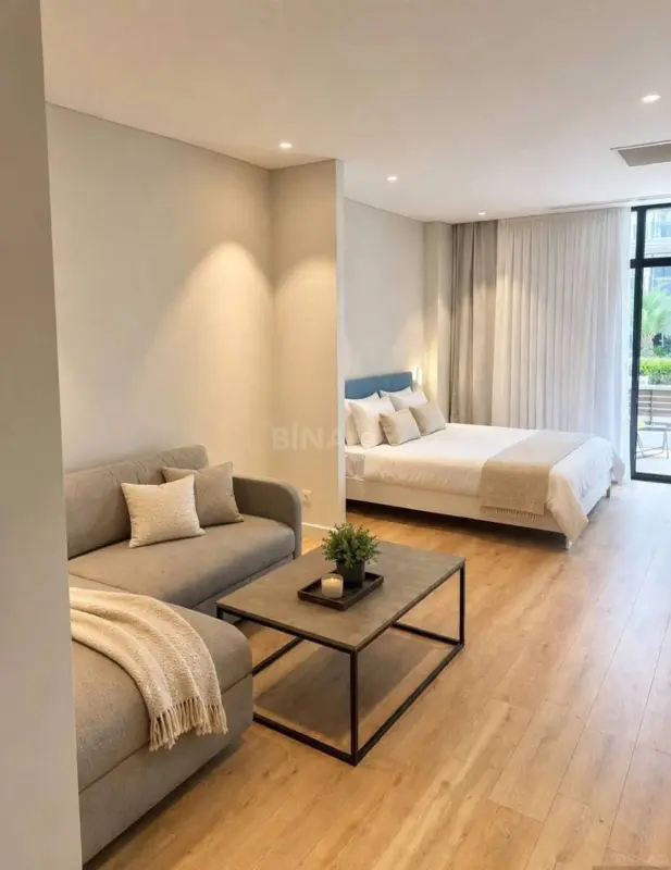 Satılır 1 otaqlı mənzil 45 m²
