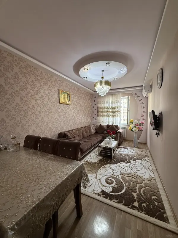 Satılır 2 otaqlı mənzil 52 m²