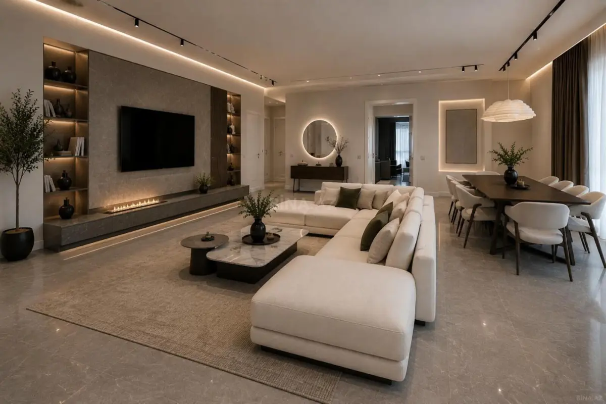 Kirayə verilir 2 otaqlı mənzil 80 m²