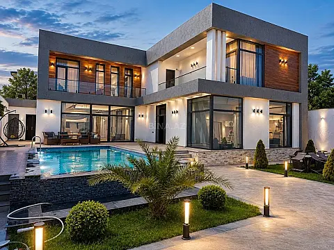 Kirayə verilir 6 otaqlı həyət evi 300 m² — Bakı, Mərdəkan 6 otaq 300.00 m²