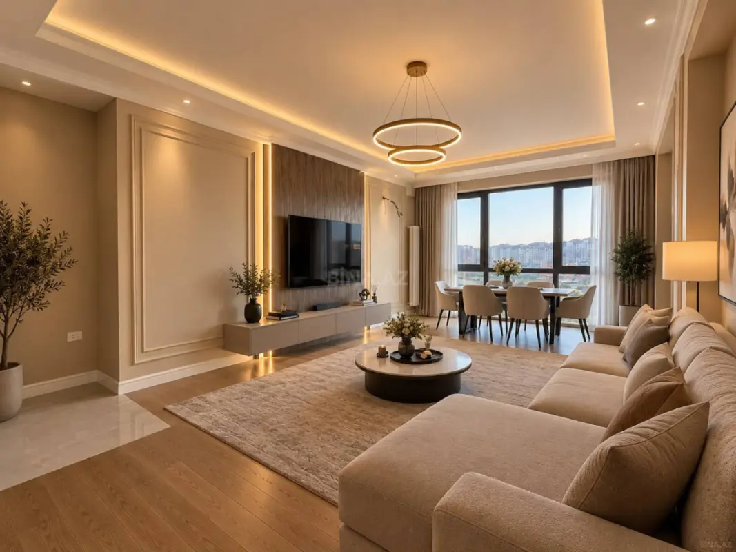 Satılır 3 otaqlı mənzil 107 m²