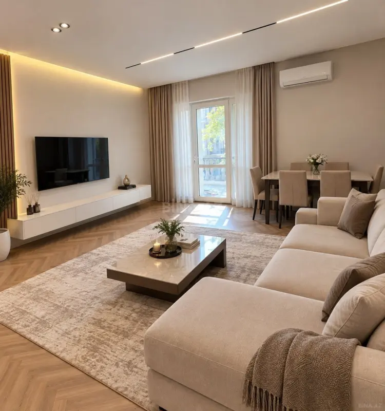 Kirayə verilir 2 otaqlı mənzil 90 m²