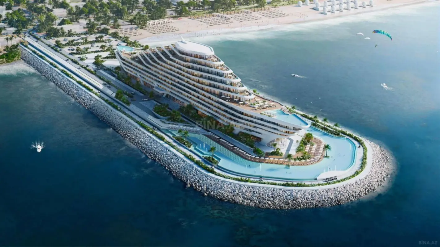 Satılır 1 otaqlı mənzil 60 m²
