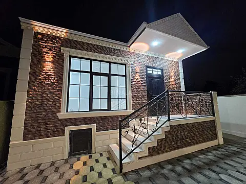 Satılır 3 otaqlı həyət evi 100 m² — Bakı, Saray 3 otaq 100.00 m²