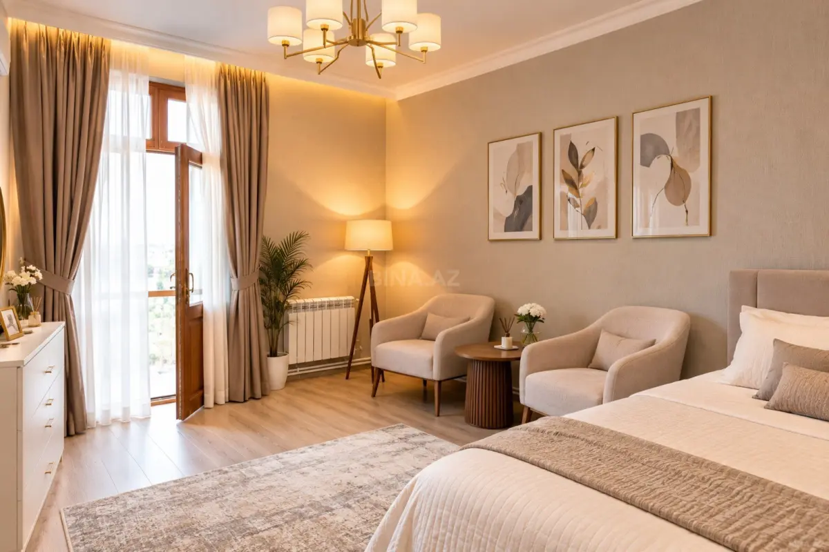 Satılır 1 otaqlı mənzil 60.5 m²