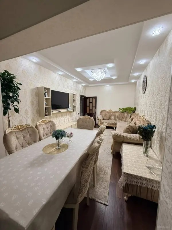 Satılır 4 otaqlı mənzil 95 m²