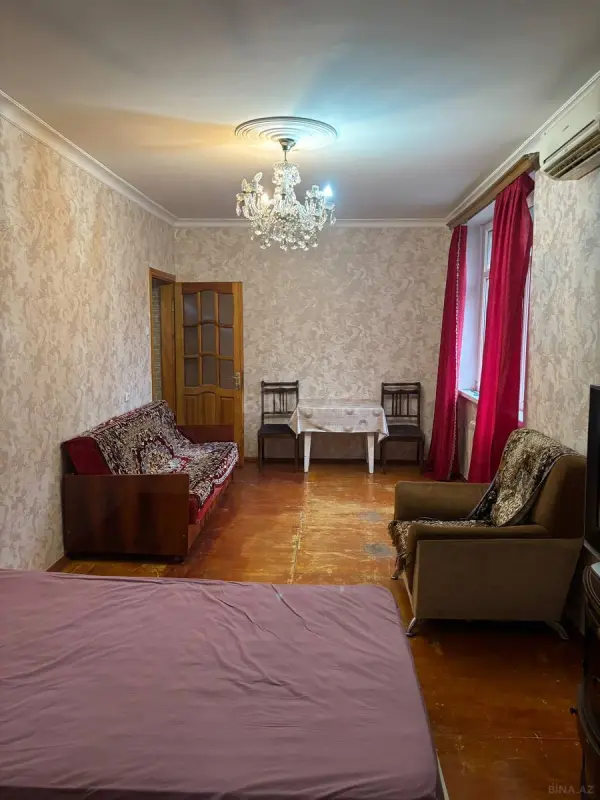 Kirayə verilir 1 otaqlı mənzil 35 m²