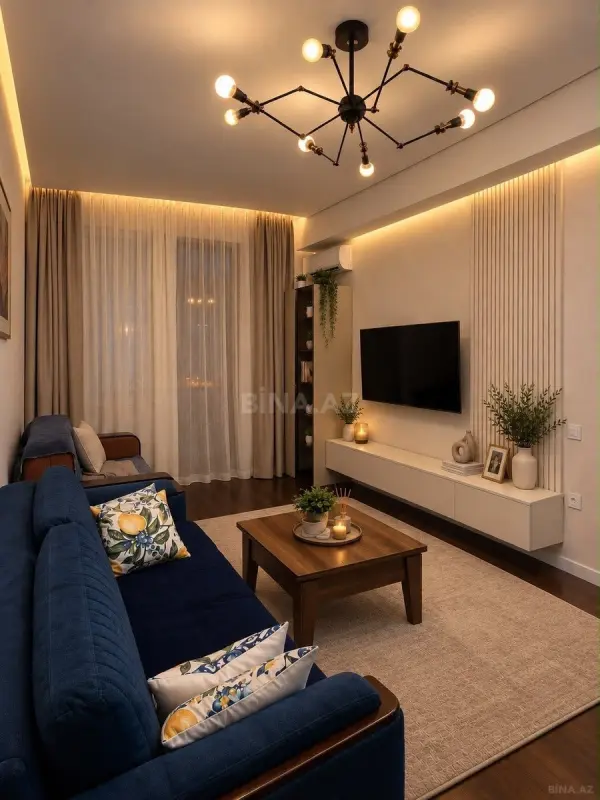 Satılır 2 otaqlı mənzil 77 m²
