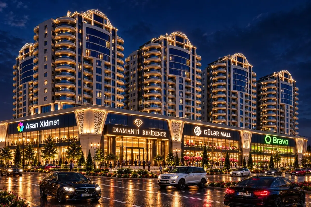 Satılır 3 otaqlı mənzil 130 m²