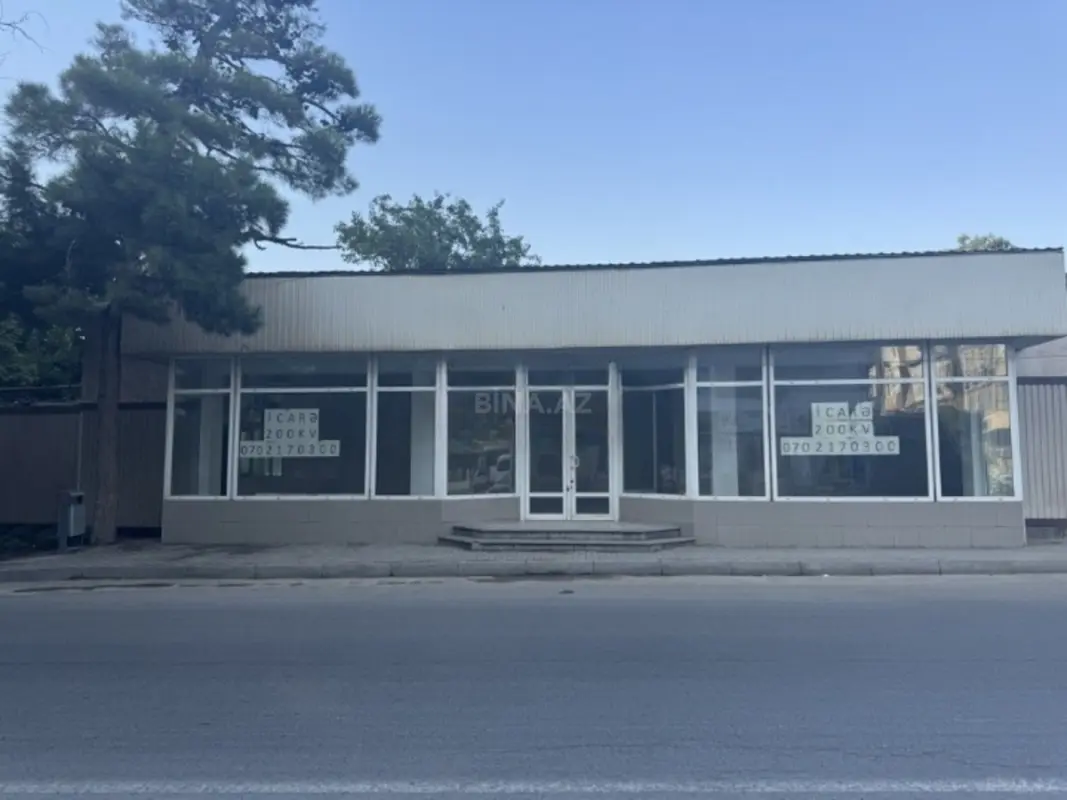 Kirayə verilir obyekt 200 m²