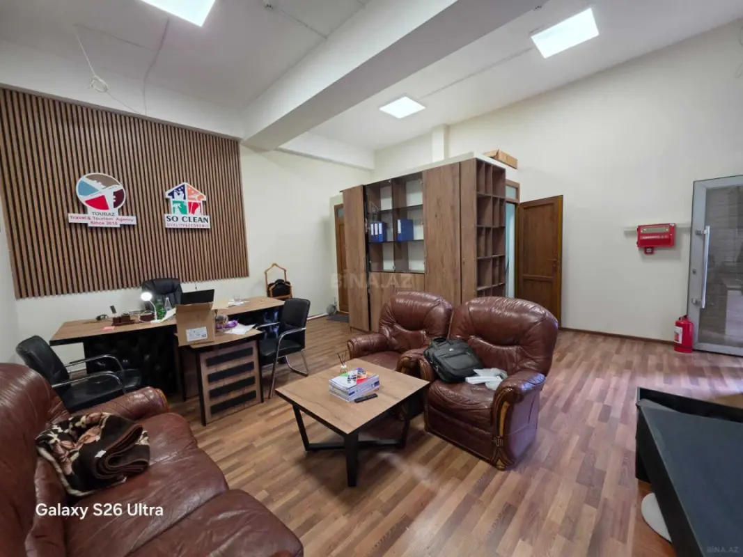 Kirayə verilir 1 otaqlı ofis 43 m²