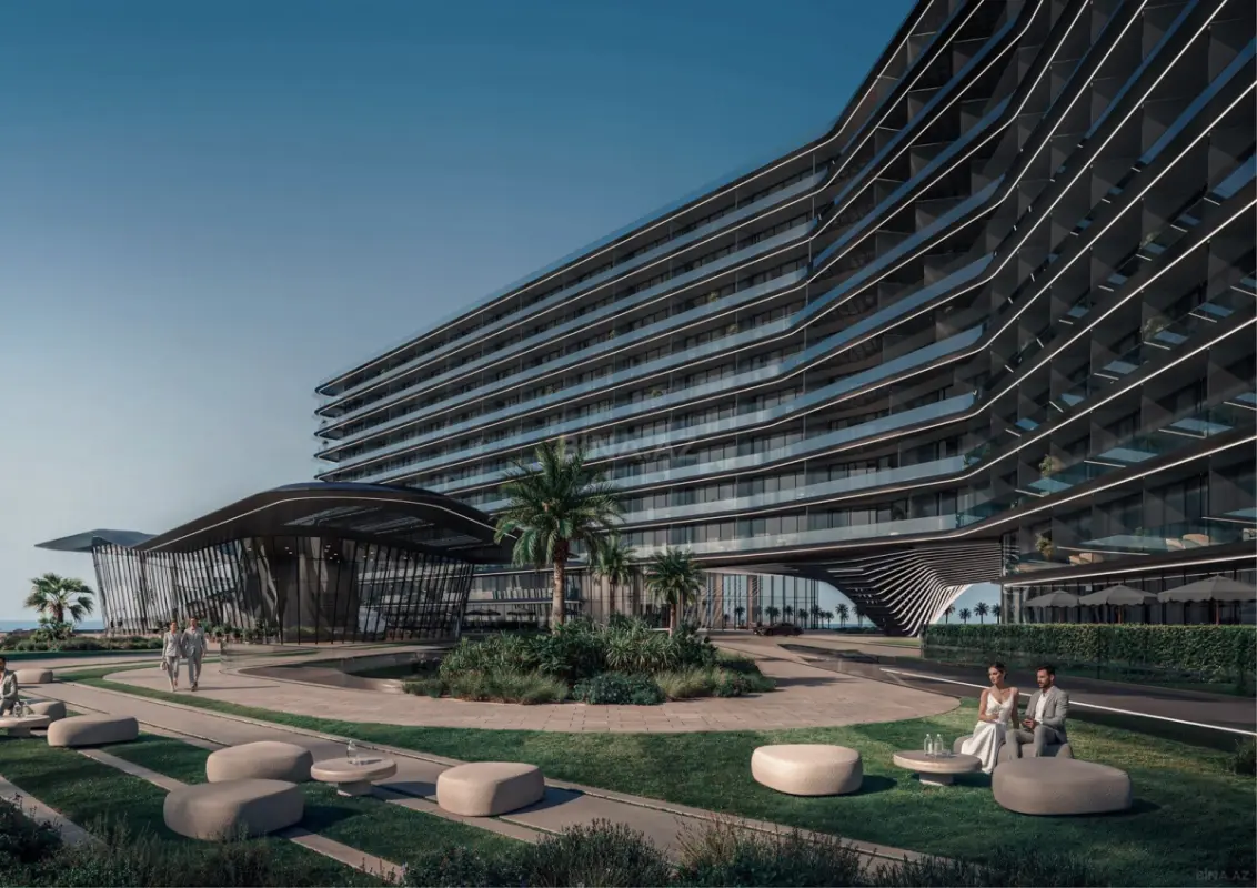 Satılır 1 otaqlı mənzil 45.2 m²