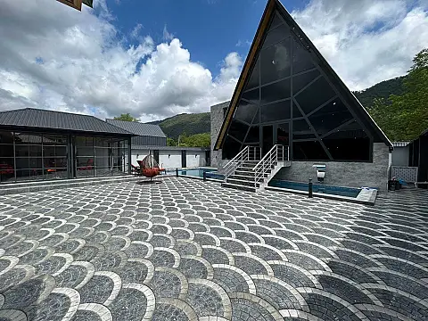 Satılır 6 otaqlı həyət evi 200 m² — Qəbələ 6 otaq 200.00 m²