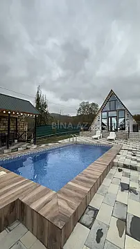 Satılır 3 otaqlı həyət evi 70 m² — Qəbələ 3 otaq 70.00 m²