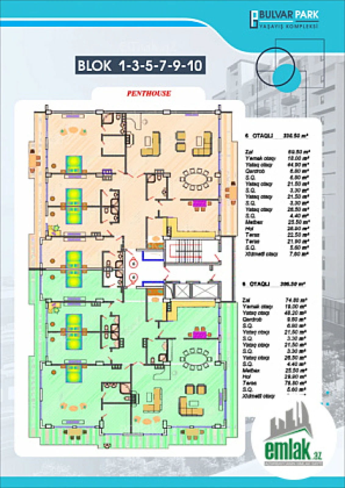 Satılır 1 otaqlı yeni tikili 70.2 m²