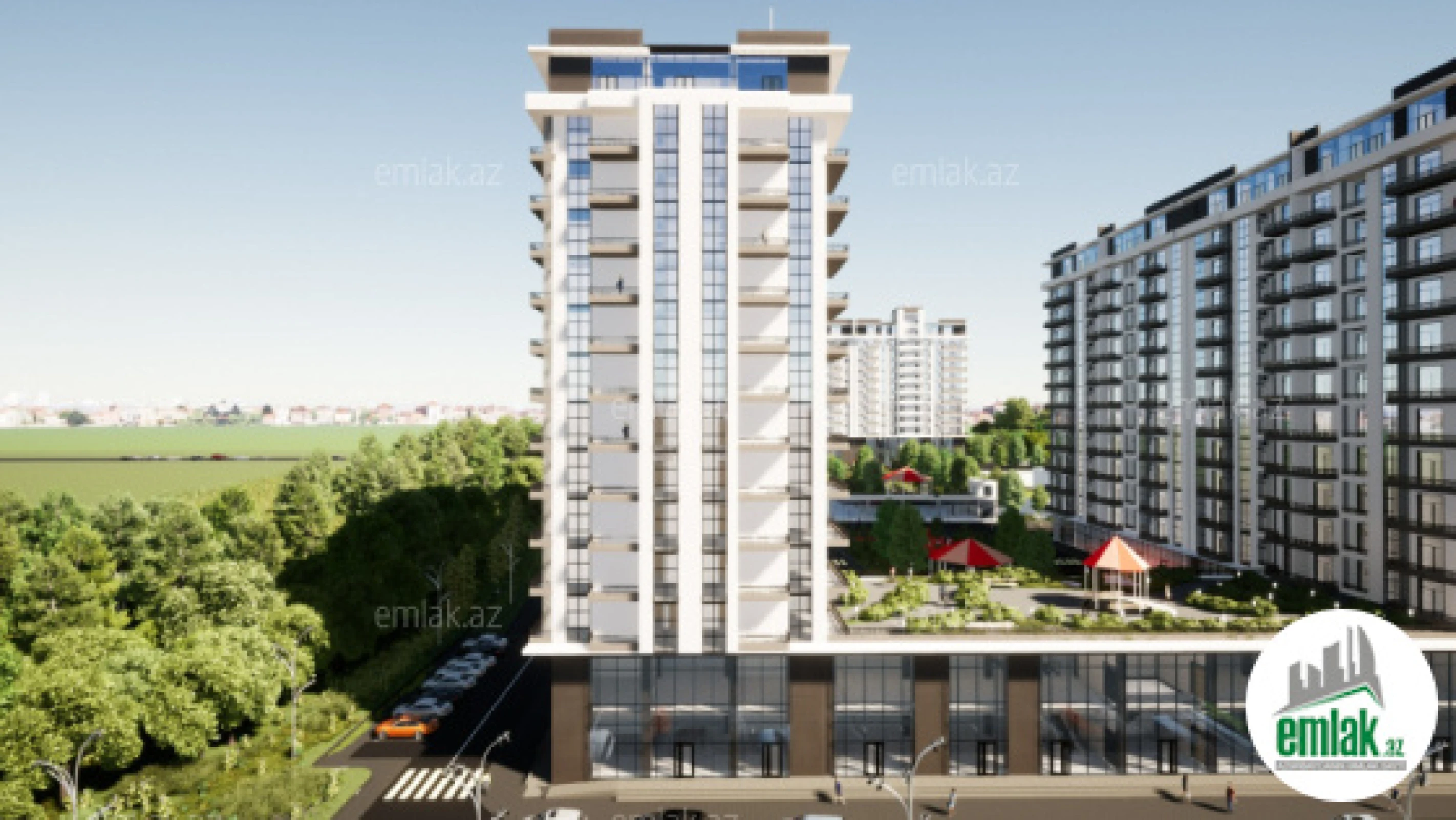 Satılır 2 otaqlı yeni tikili 91.4 m²