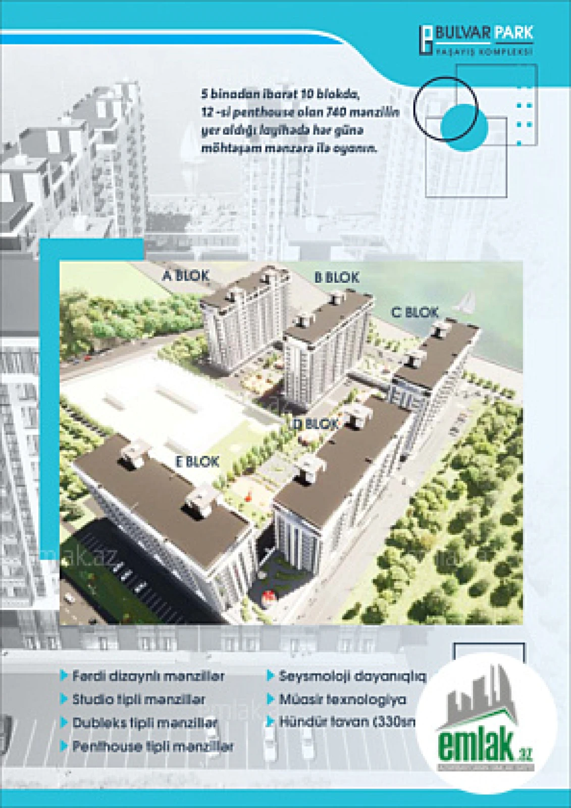 Satılır 2 otaqlı yeni tikili 91.4 m²