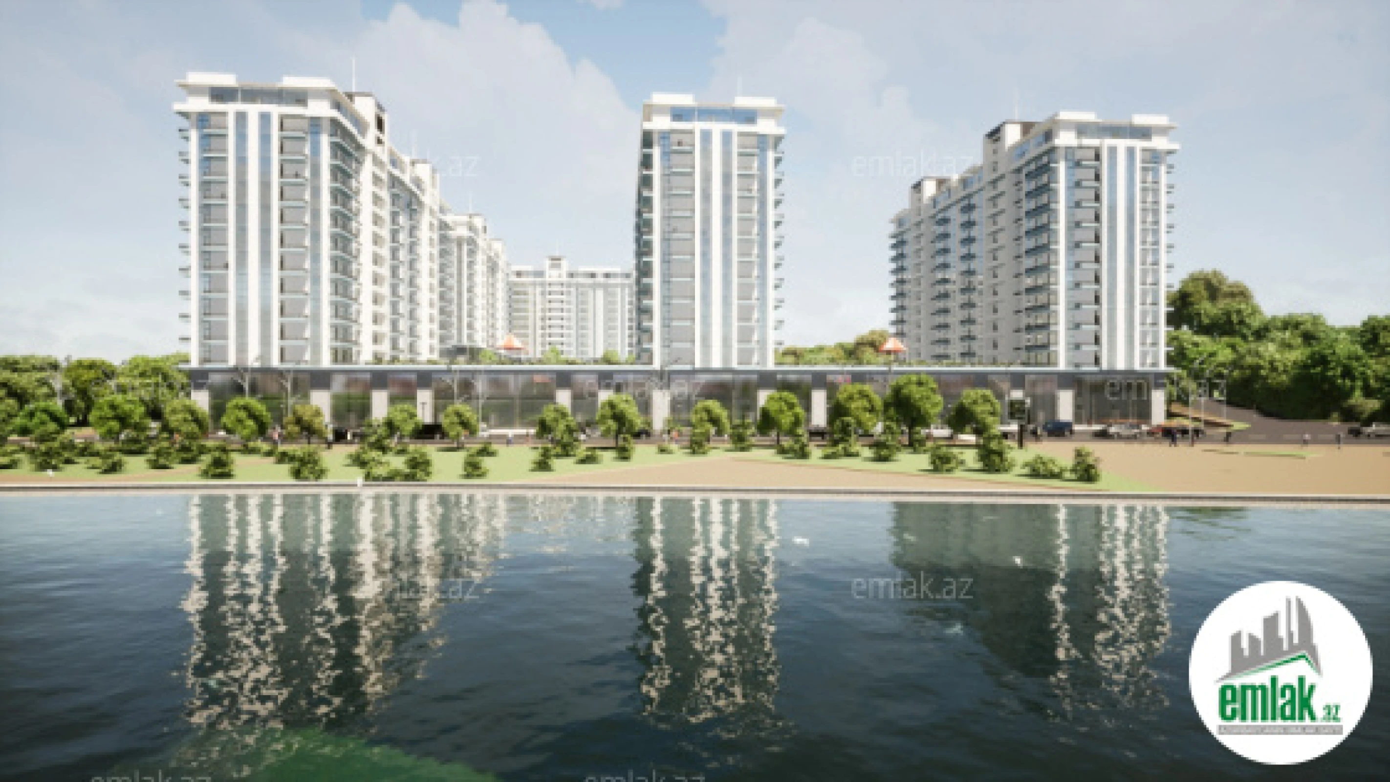 Satılır 2 otaqlı yeni tikili 91.4 m²