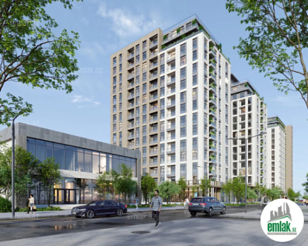 Satılır 2 otaqlı yeni tikili 98.36 m²