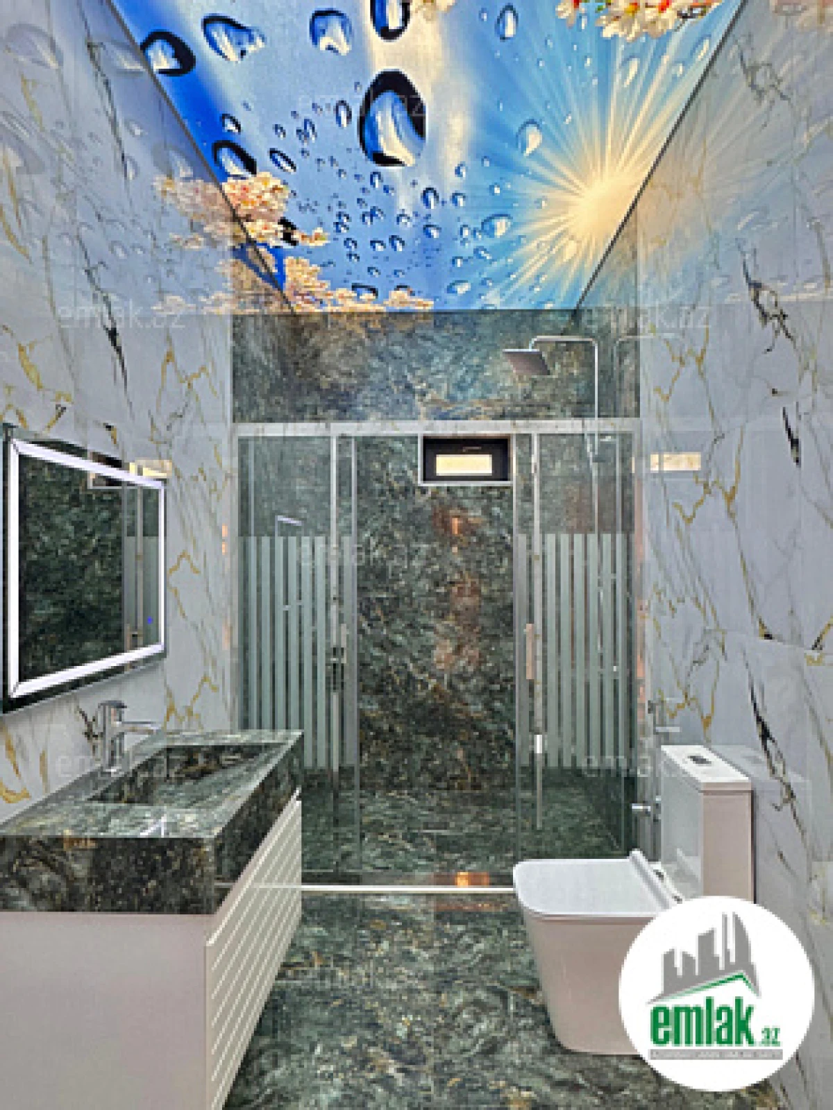 Satılır 5 otaqlı mənzil 200 m²