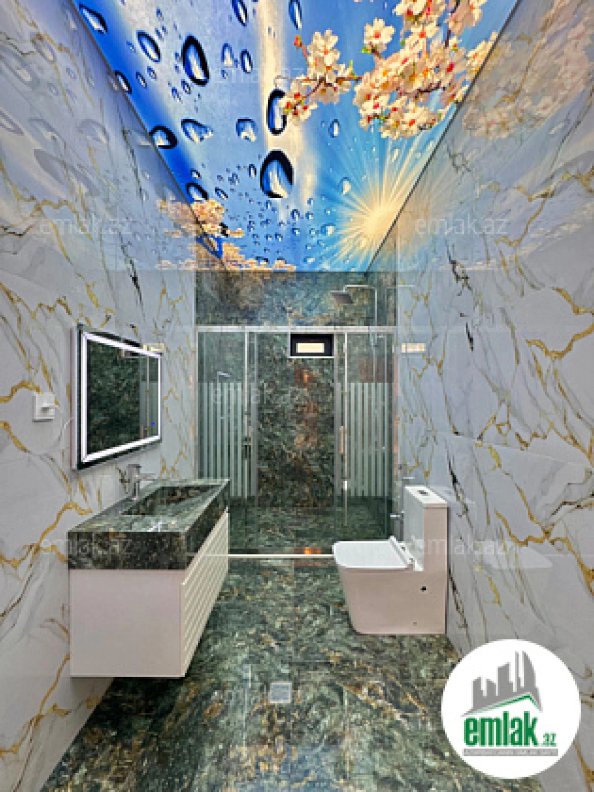 Satılır 5 otaqlı mənzil 200 m²