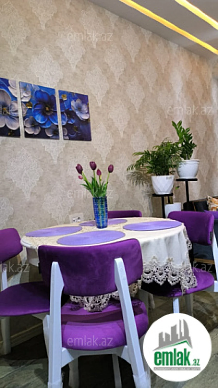 Satılır 2 otaqlı yeni tikili 55 m²