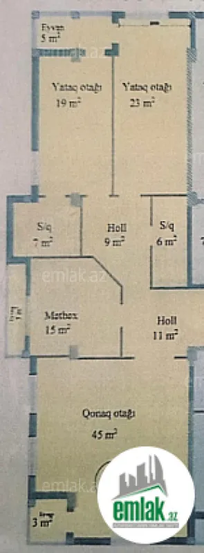 Satılır 4 otaqlı yeni tikili 146 m²