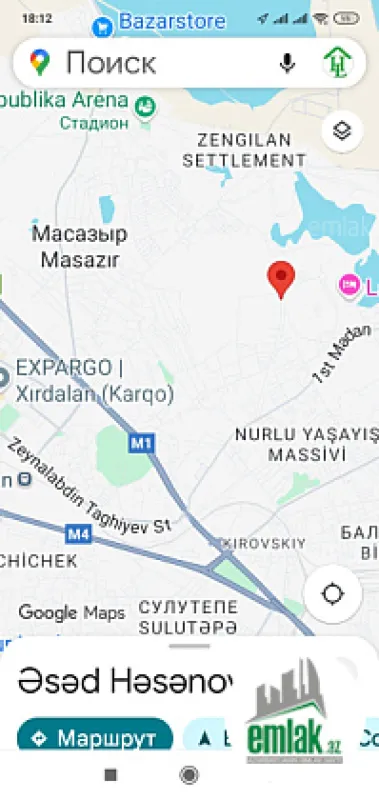 Satılır torpaq sahəsi 10 m²