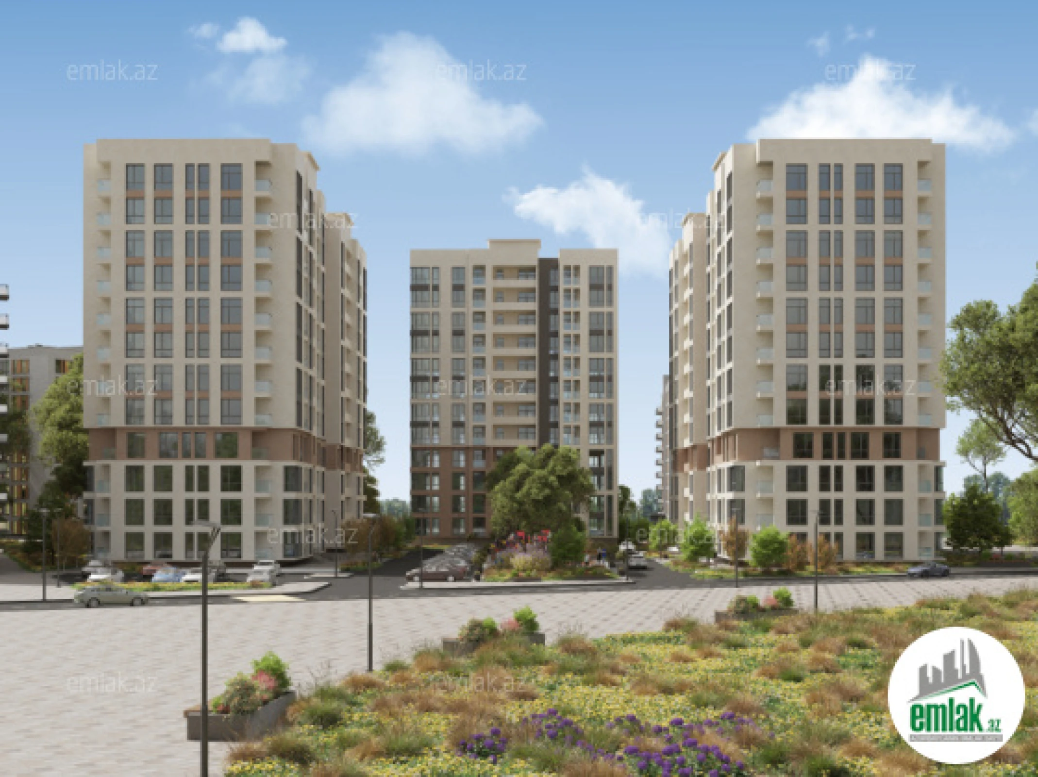 Satılır 1 otaqlı yeni tikili 52.7 m²