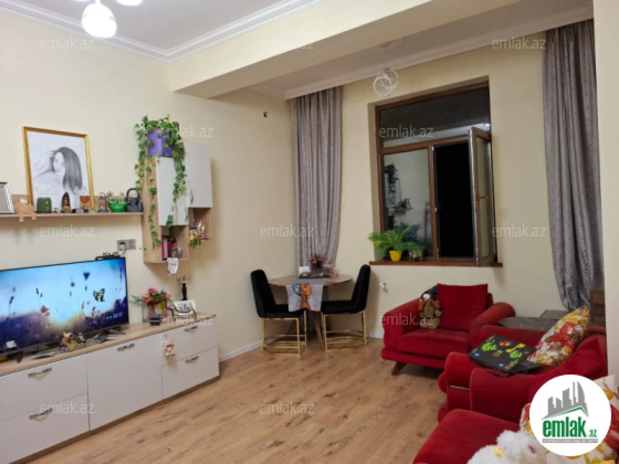 Satılır 2 otaqlı yeni tikili 55 m²
