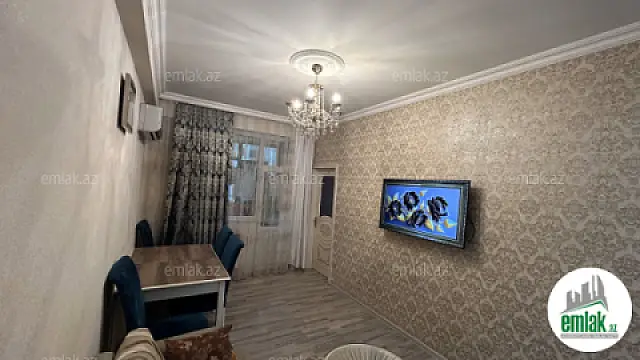 Satılır 3 otaqlı yeni tikili 75.2 m² — Bakı 3 otaq 75.20 m²
