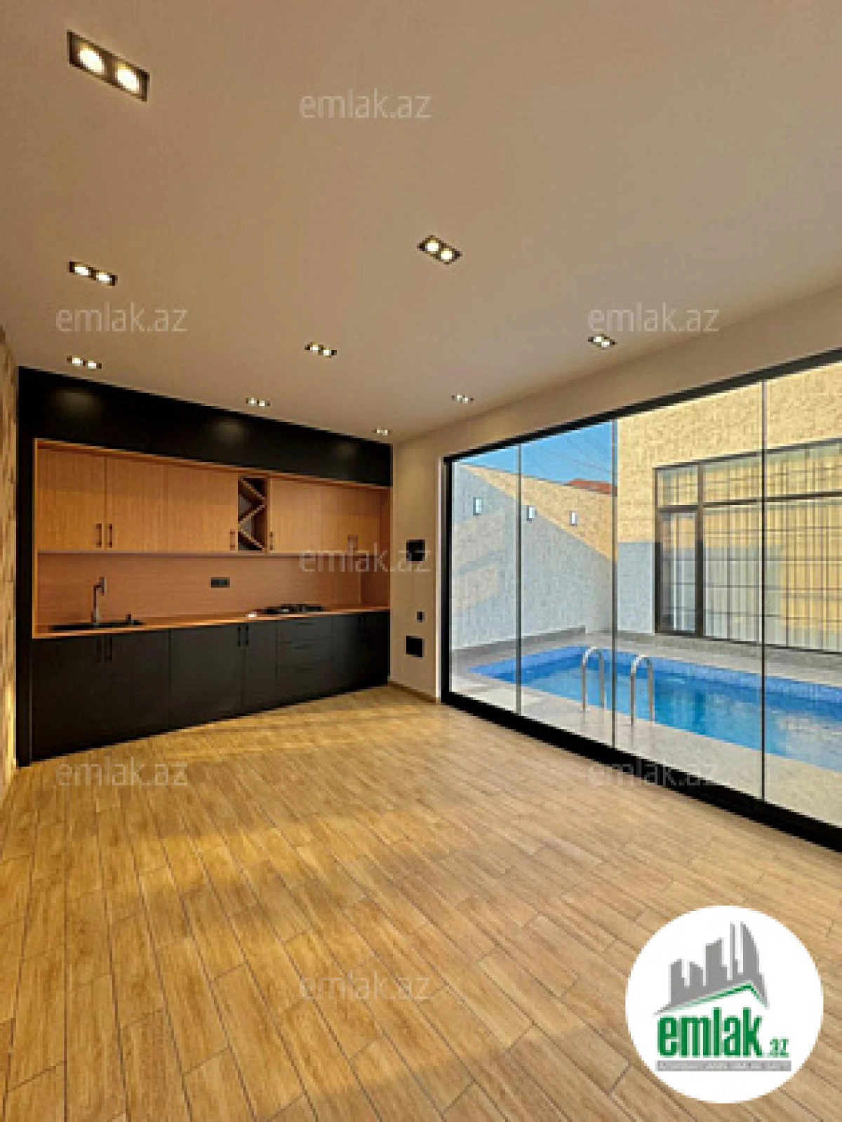 Satılır 4 otaqlı mənzil 150 m²