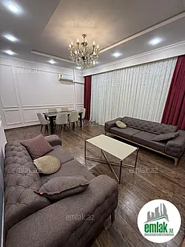 Satılır 3 otaqlı yeni tikili 120 m² — Bakı 3 otaq 120.00 m²