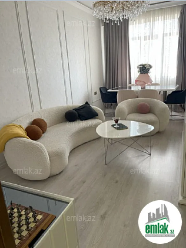 Satılır 2 otaqlı yeni tikili 75 m²