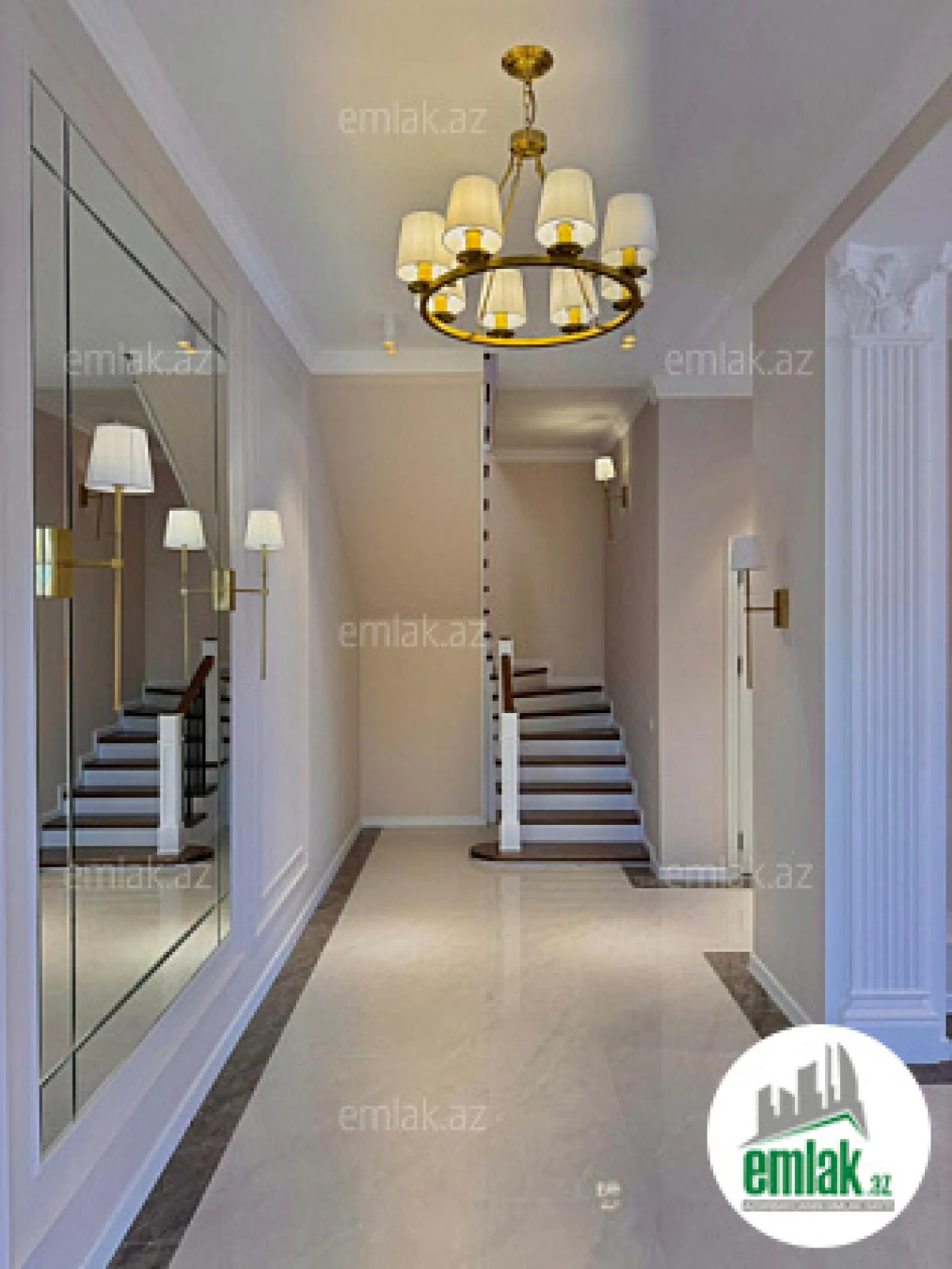 Satılır 4 otaqlı mənzil 180 m²