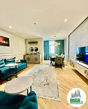 Satılır 3 otaqlı yeni tikili 120 m² — Bakı 3 otaq 120.00 m²