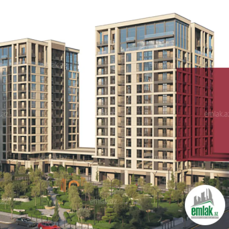 Satılır 3 otaqlı yeni tikili 90.91 m²