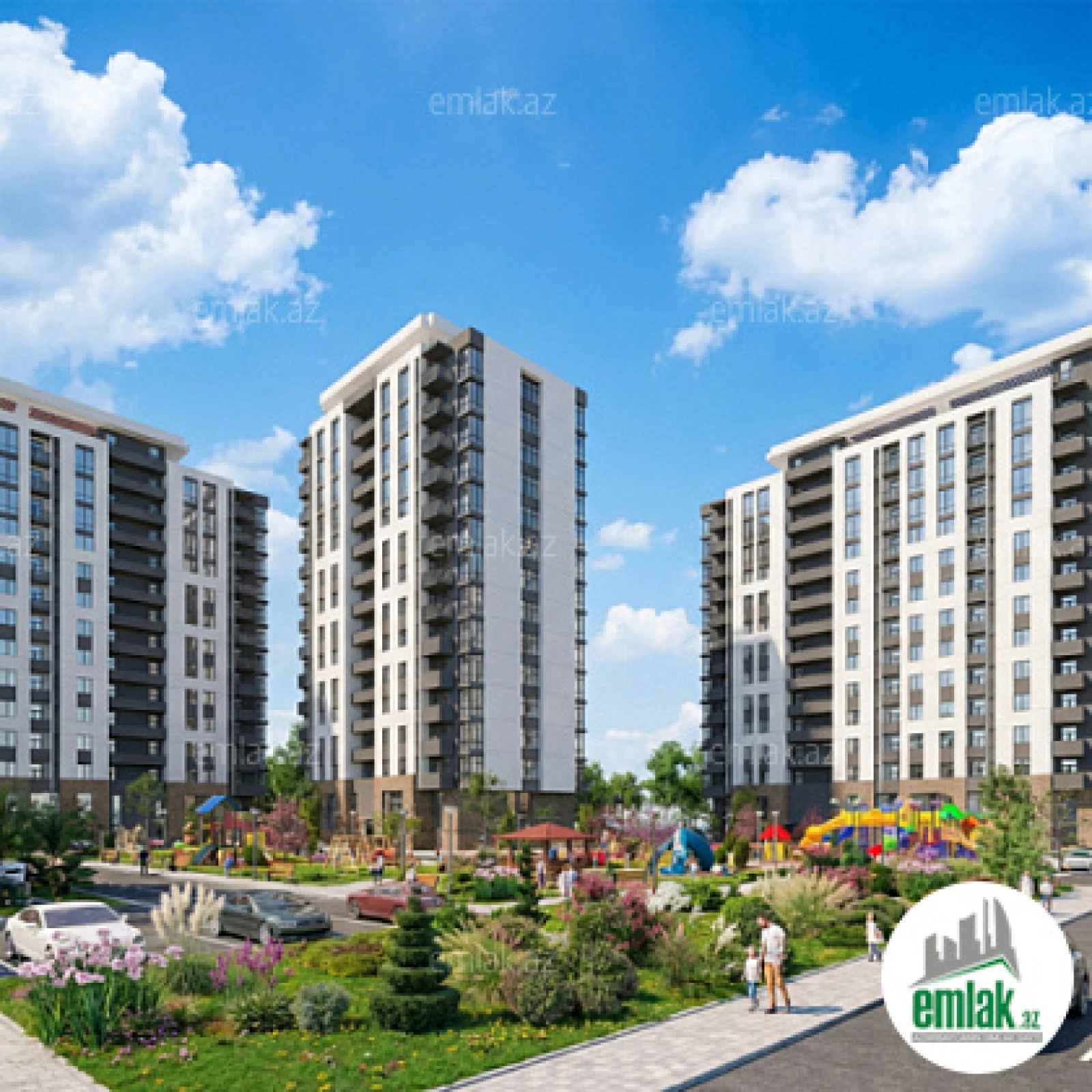 Satılır 2 otaqlı yeni tikili 82.1 m²