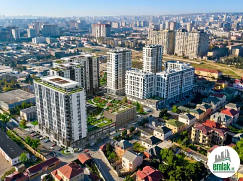 Satılır 3 otaqlı yeni tikili 119.98 m² — Bakı 3 otaq 119.98 m²