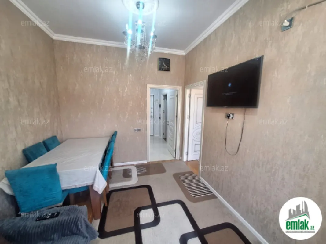 Satılır 2 otaqlı yeni tikili 50 m²