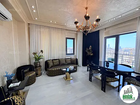 Satılır 3 otaqlı yeni tikili 122 m² — Bakı 3 otaq 122.00 m²