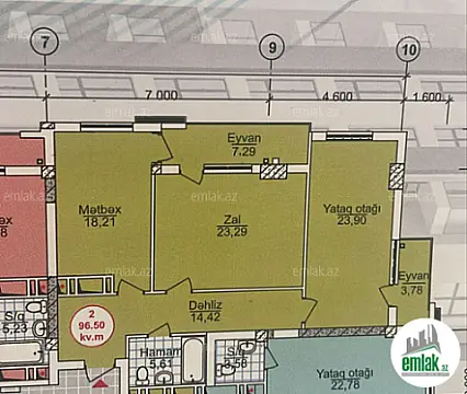 Satılır 3 otaqlı yeni tikili 112 m²