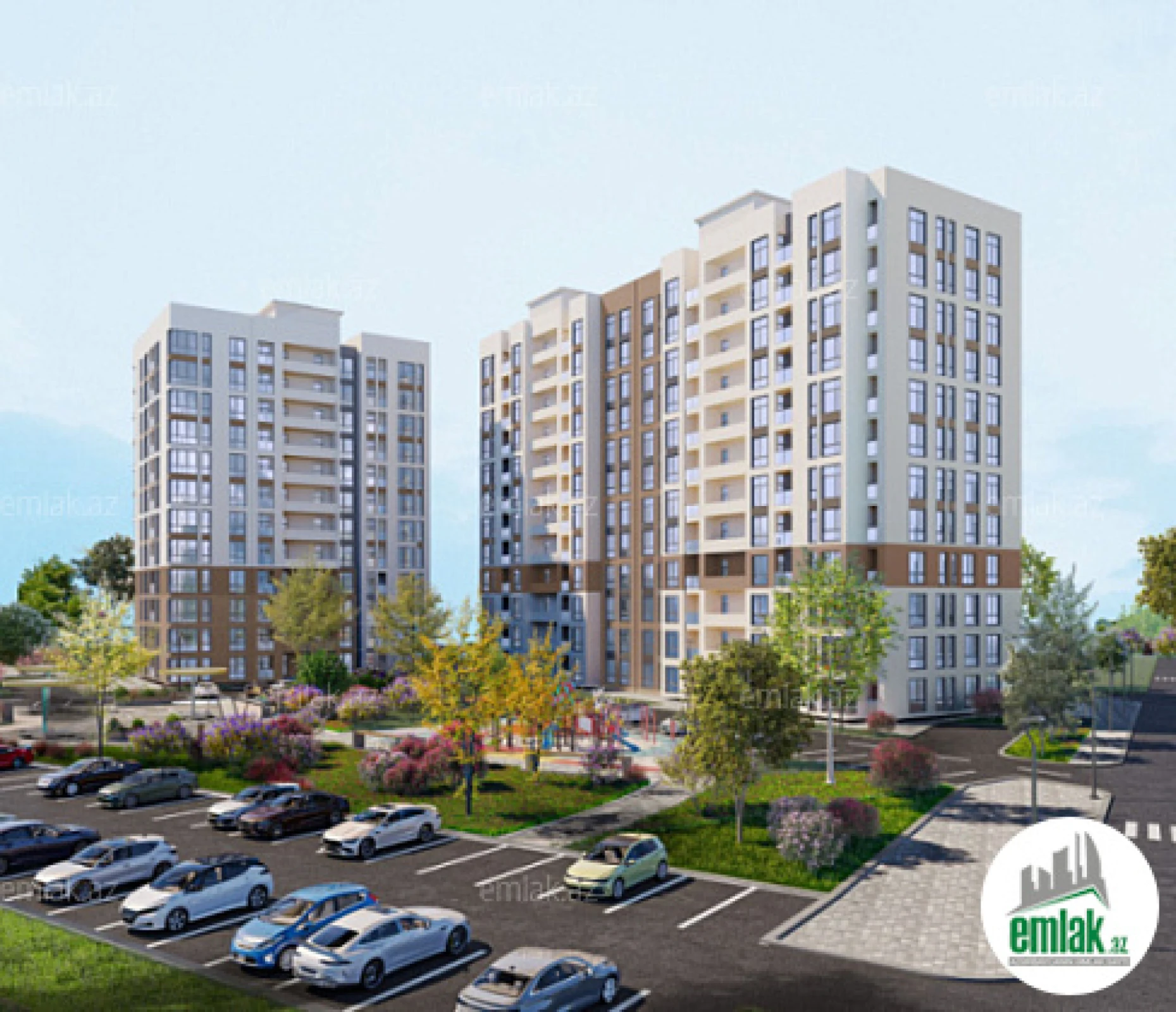 Satılır 1 otaqlı yeni tikili 47.6 m²