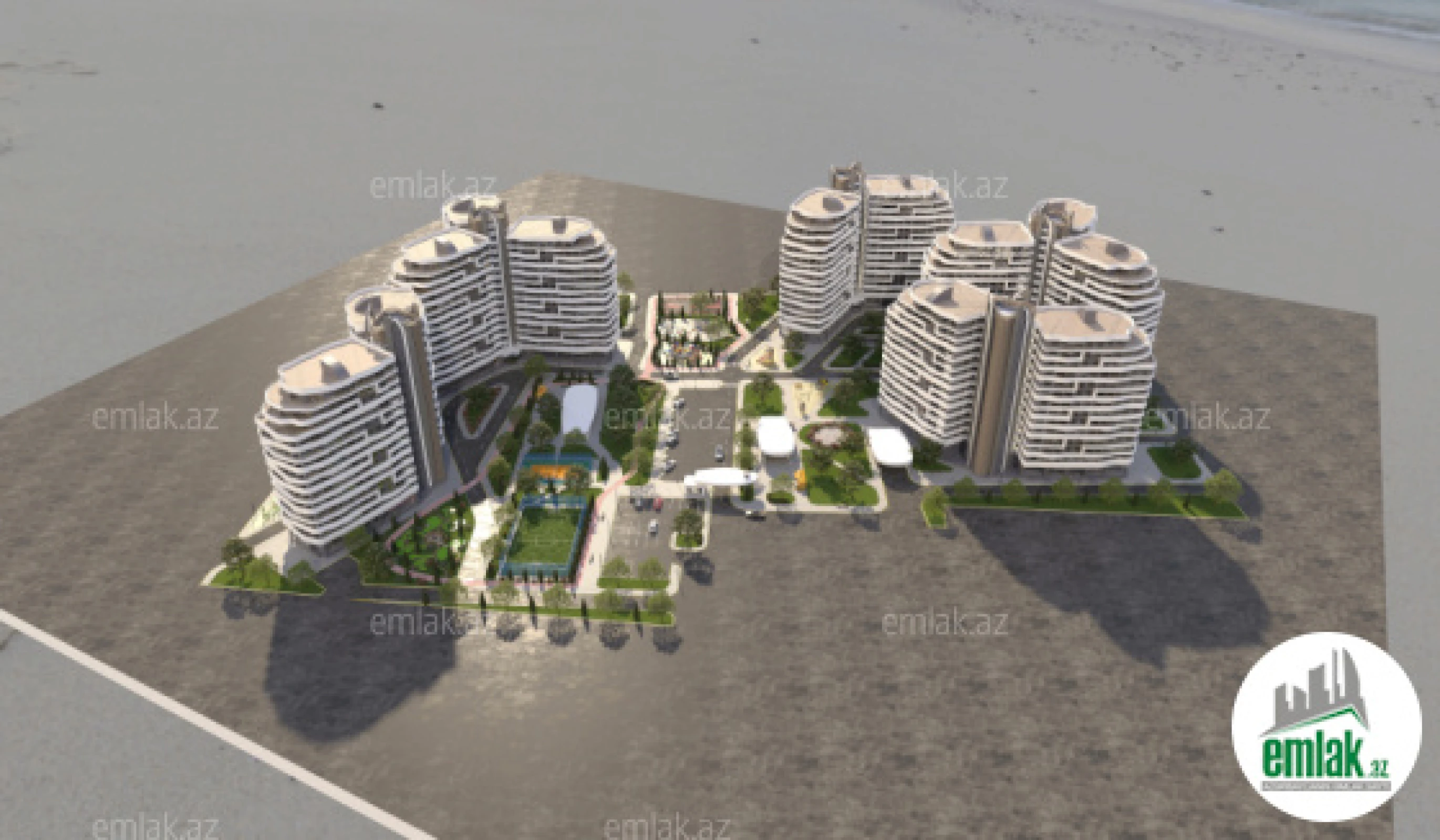 Satılır 3 otaqlı yeni tikili 130.6 m²