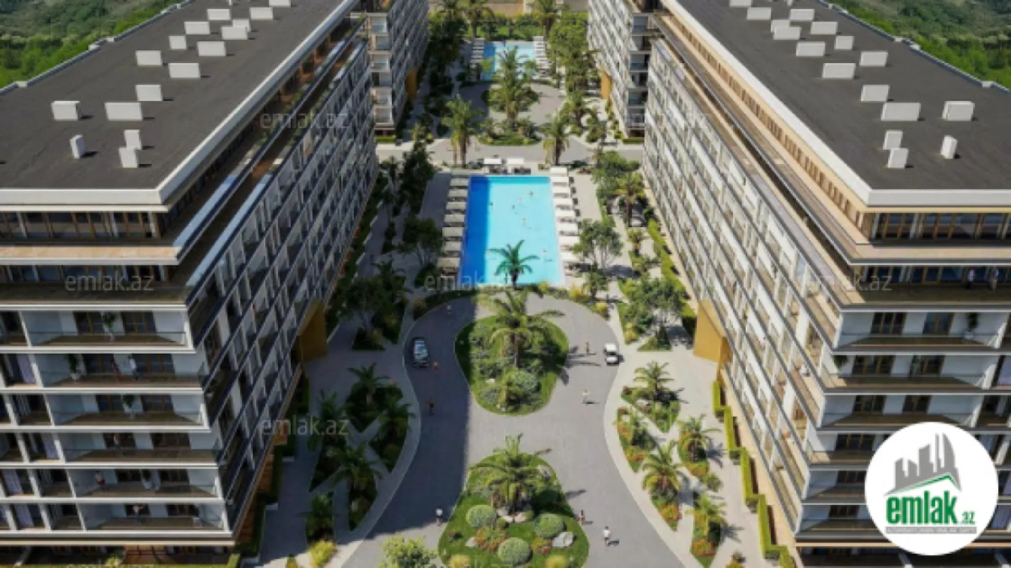 Satılır 1 otaqlı yeni tikili 49.9 m²