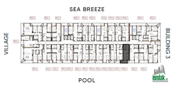 Satılır 1 otaqlı yeni tikili 49.9 m²